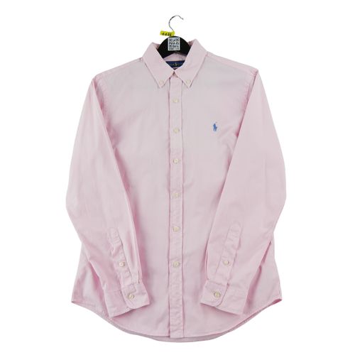 Reconditionné - Chemise Classiques Homme Uni Rose - Taille M - Homme - Rose