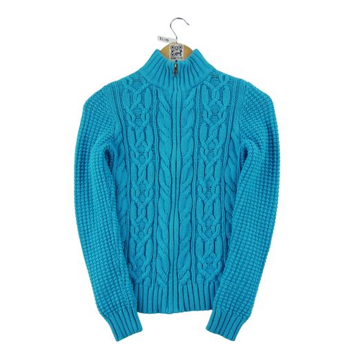 Reconditionné - Gilet Femme Turquoise - Taille S - Femme - Turquoise