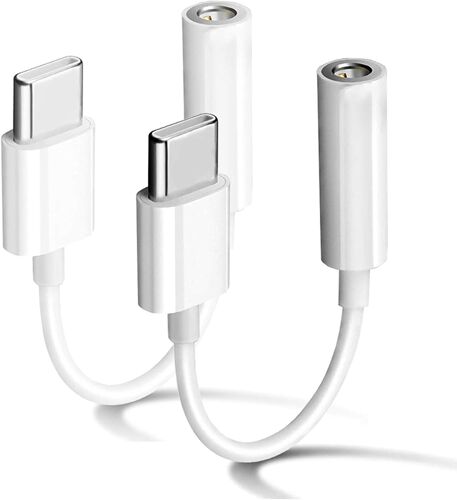 KALANKA-Lot de 2 adaptateurs USB C vers Prise Jack 3,5 mm pour iPhone 15/15 Pro/Pro Max/Plus, câble auxiliaire de Type C pour iPad, Galaxy S23/S23/S22/S21Ultra, MacBook, Note