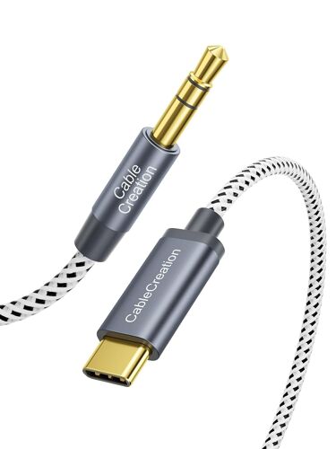 KALANKA-Câble auxiliaire USB C vers 3,5 mm