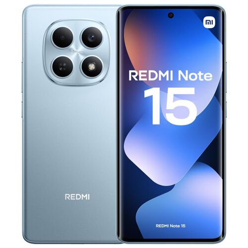 SMARTPHONE XIAOMI REDMI NOTE 15 6,77 DOUBLE NANO SIM 128 GO BLEU