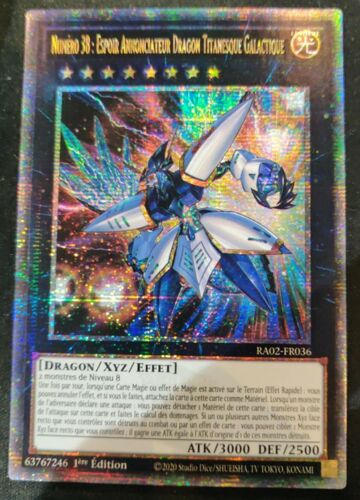 Yu Gi Oh Ra02 Fr036 Numéro 38 Espoir Annonciateur Dragon Quarter Century