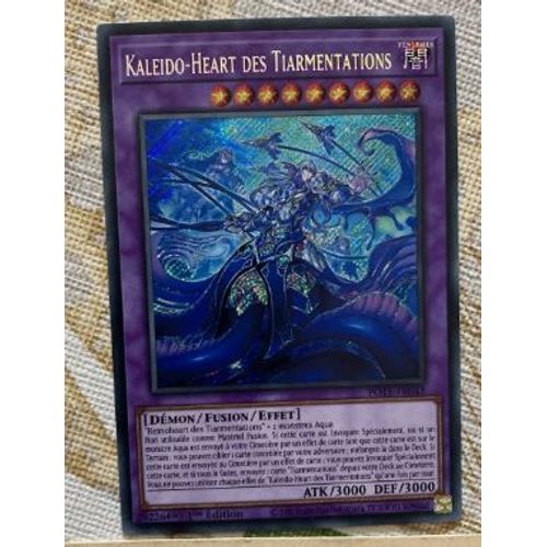 Yu Gi Oh Pote Fr043 Kaleido Heart Des Tiarmentations Secret Rare