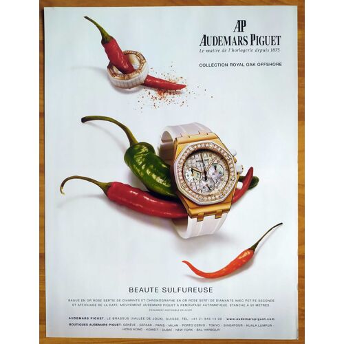 Publicité Papier - Montre Audemars Piguet "Royal Oak Offshore" De 2008