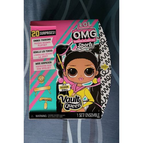 L.O.L. Surprise! OMG Sports Vault Queen – Poupée Mannequin Gym Artistique