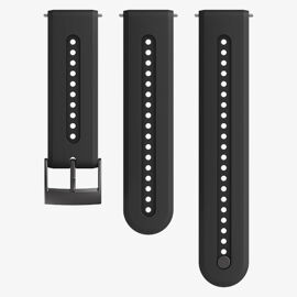 Suunto Athletic 7 Bande Noir Silicone Pour Suunto Spartan Sport,¿ Spartan Sport Wrist¿Hr/Baro,¿7, 9, 9¿Baro, D5