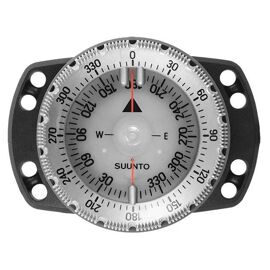 Suunto Sk-8 Boussole De Navigation Magnétique Noir Et Argent