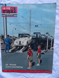La Vie Du Rail N°882 Du 03 Février 1963 Les Trains Auto Couchettes