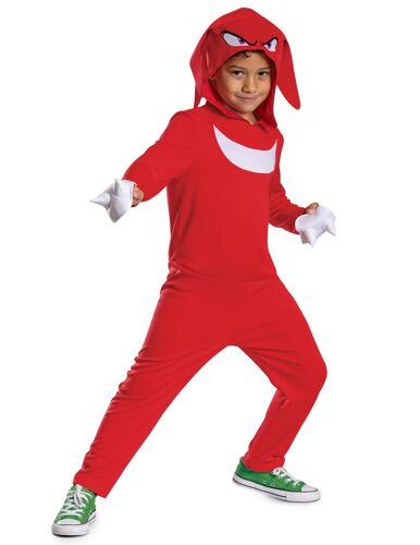 Déguisement Knuckles Sonic Enfant - Taille: 3 - 4 Ans (97 - 109 Cm)