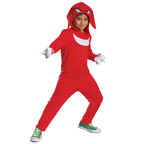 Déguisement Knuckles Sonic Enfant - Taille: 3 - 4 Ans (97 - 109 Cm)