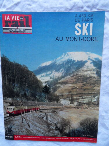 La Vie Du Rail N°929 Du 12 Janvier 1964 Ski Au Mont Dore