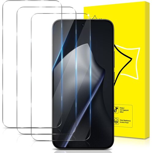 JGD-Lot de 3, Verre Trempé pour Xiaomi 15T/15T Pro 5G [Couverture Complète] [Vitre Protecteur 9H Dureté] [Sans Bulles] [Anti-rayures] Film Protection écran