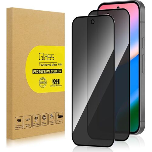 JGD-2 Pièces Verre Trempé Anti-Espion pour Google Pixel 10/10 Pro Ecran Anti Espion Film en Verre Trempé, Dureté Ultra-Résistante 9H, Sans Bulles