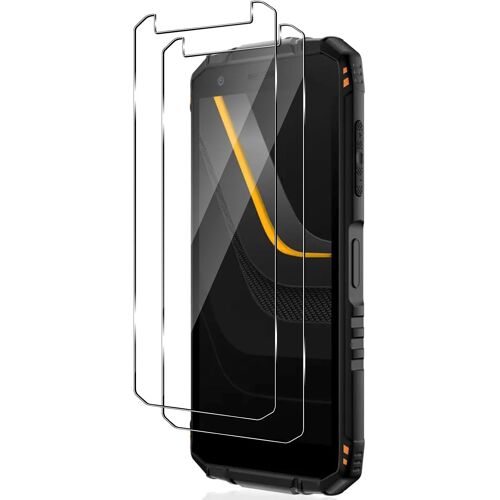 JGD-pour DOOGEE Fire 3 Pro Verre Trempé, 2 Pièces Protection D'écran & Caméra Arrière Protecteur, Anti-Rayures 9H Dureté HD Clarté Film de Protection écran