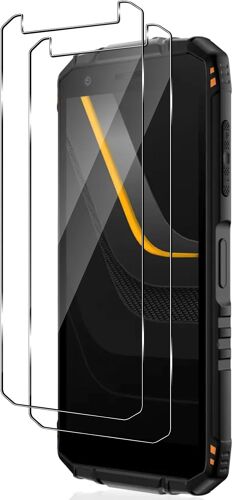 JGD-pour DOOGEE Fire 3 Pro Verre Trempé, 2 Pièces Protection D'écran & Caméra Arrière Protecteur, Anti-Rayures 9H Dureté HD Clarté Film de Protection écran