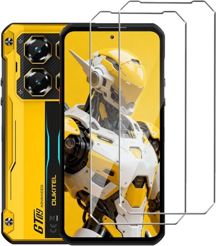 JGD-Lot de 2 Films de Protection D'écran en Verre Trempé pour Oukitel WP60 5G Dureté 9H,sans Bulles Anti-Rayures,Verre Trempé Protection écran Protecteur Film D'écran en Vitre.é
