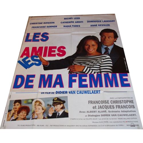 Affiche  Les Amies De Ma Femme   160x120