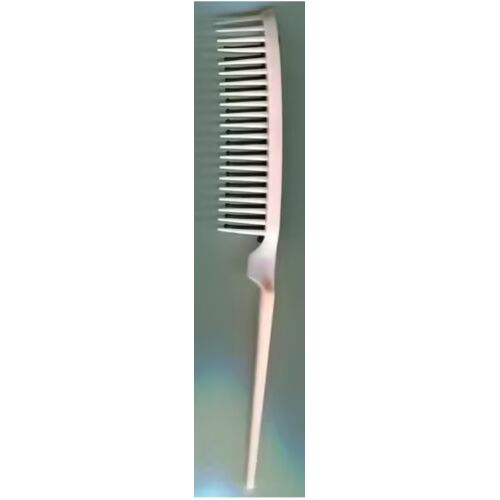 Brosse À Cheveux - Rose - En Plastique - Vintage 