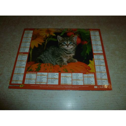 calendrier almanach des ptt 1979 - warner bros
