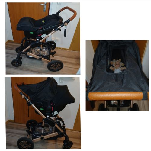 Poussette Kesser 3 En 1 Et Accessoires