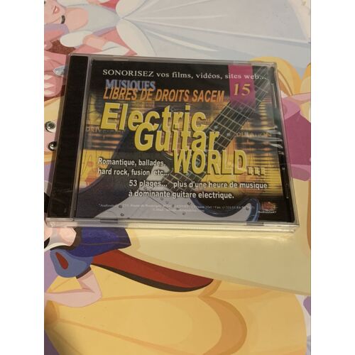 Cd Illustrations Musicales Audio Stud+ Vol.15 Electric Guitar World