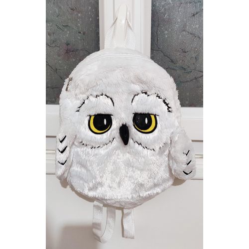 Sac à dos en peluche Hedwige - 26 x 36 cm - Harry Potter