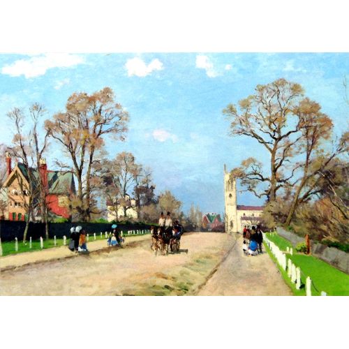 Pissarro Camille Lot 2 Cartes Postales Tableaux Peinture