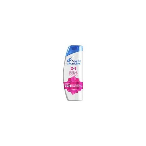 Shampoing Head & Shoulders Cheveux Gras Smooth & Silky 2-En-1 580 Ml 