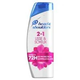 Shampoing Head & Shoulders Cheveux Gras Smooth & Silky 2-En-1 580 Ml 