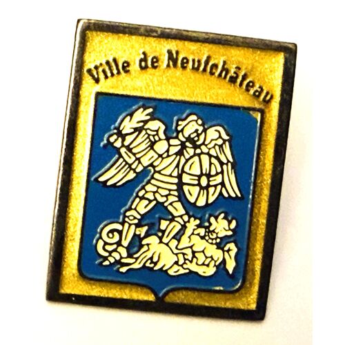 Pins Ville De Neufchâteau 88 Vosges Blason
