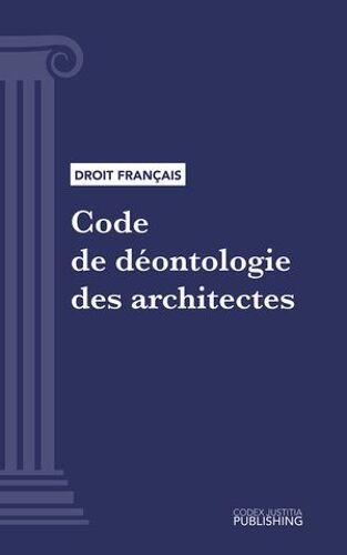 Code De Déontologie Des Architectes