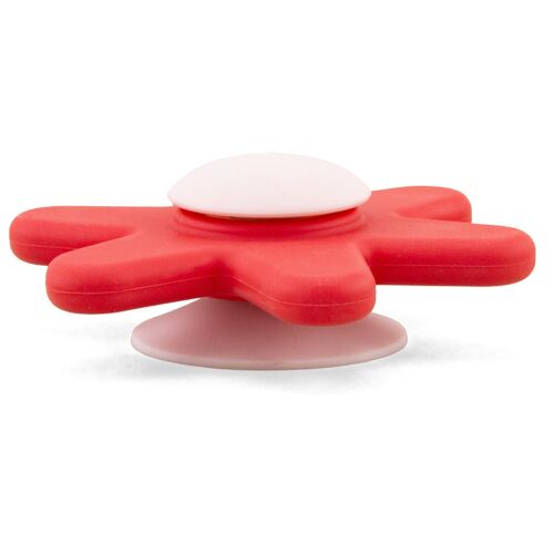 Spinner fleur Pétaloune rouge
