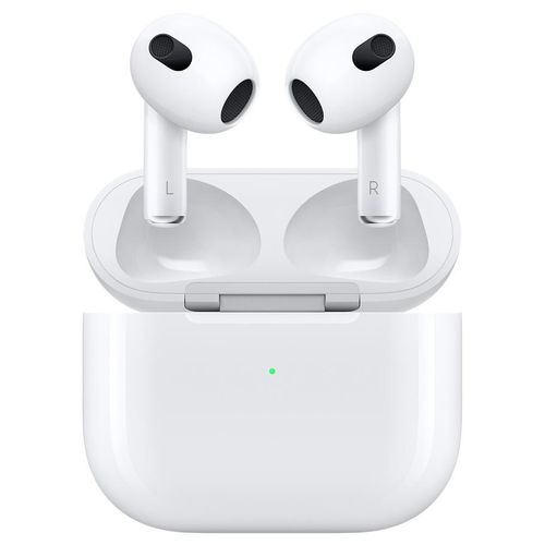 Apple AirPods 3eme generation (2022) avec boitier de charge Lightning (MPNY3)