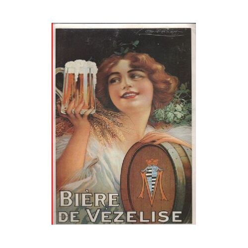 Carte Postale Publicitaire Grand Format 15 Cm X 21 Cm - Biere De Vezelise