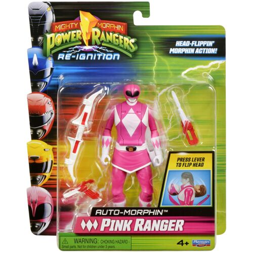 Power Rangers Auto-Morphin Pink Ranger Figure