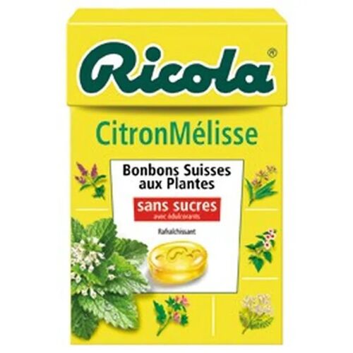 Boîte De 20 Ricola Citron Mélisse 50gr