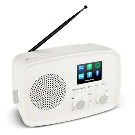 MEDION 50078821 Radio portable Internet Blanc
