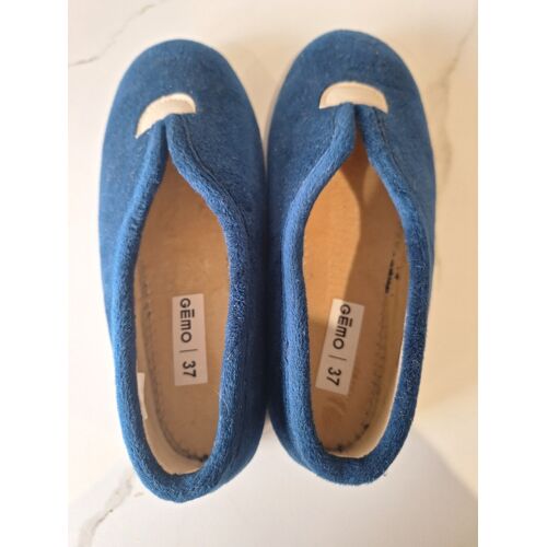 Chaussons Bleu Marine Pointure 37 (Gémo)