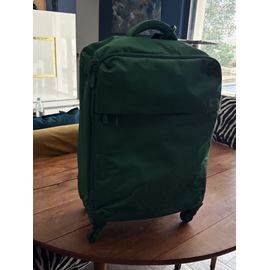 Valise lipault plume médium verte