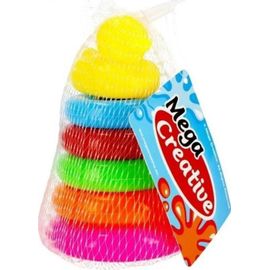 Pyramide - Mega Creative - 770 Mc - Multicolore - 1 Boîte - Pour Enfants À Partir De 12 Mois