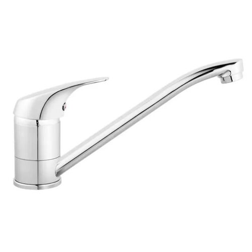 Robinetterie d'évier - NOVASERVIS - Ferro One - Chrome - Col de cygne - Économie d'eau