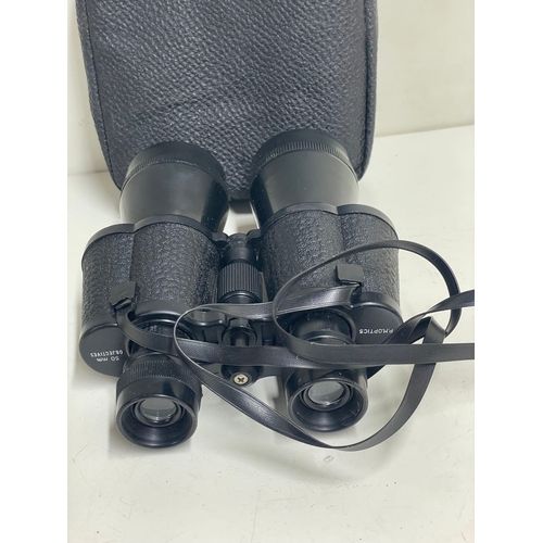 Jumelles P.M. Optics à Objectifs 50mm  - Vintage - Très Bon État