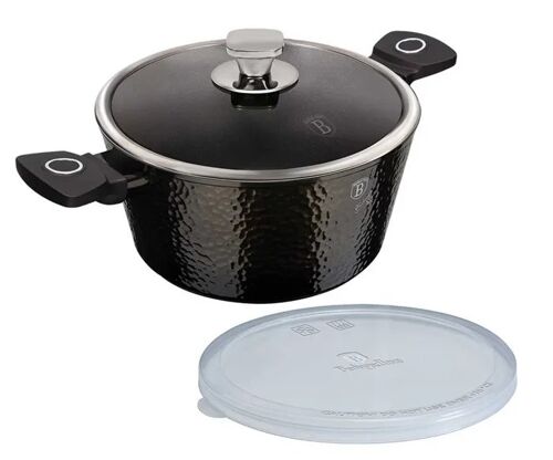 Casserole - Berlinger Haus - Bh-6572 - 24cm - Titane Antiadhésif - Turbo Induction