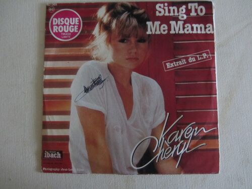 Sing To Me Mama -There'S A Sweet Melody (Disque Rouge À Tirage Limité)