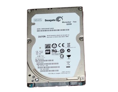 Disque dur interne 320 Go SATA 2.5" ¿ HDD pour ordinateur portable ¿ Stockage fiable