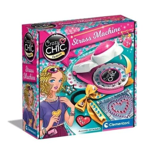 Machine à décorer - Clementoni - Crazy Chic - Strass - Différentes couleurs - Pour filles