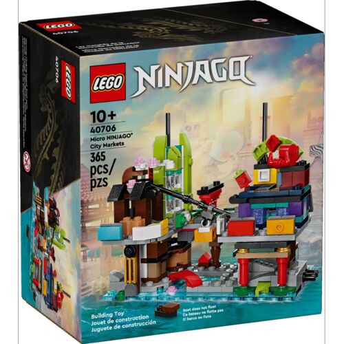 LEGO NINJAGO® City ? Un modèle plus petit du set Les marchés de NINJAGO City (71799)