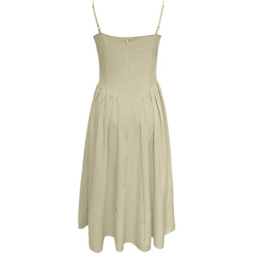 Robe Élégante (Beige Taille M) La Vie En Mode