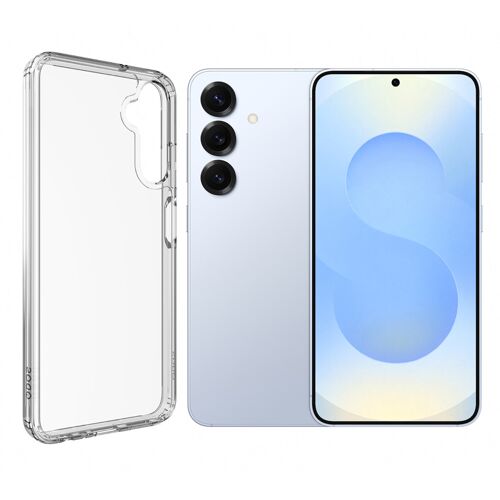 Coque de protection transparente souple silicone pour Samsung Galaxy S25 5G SM-S931B 6.2"" - Visiodirect -