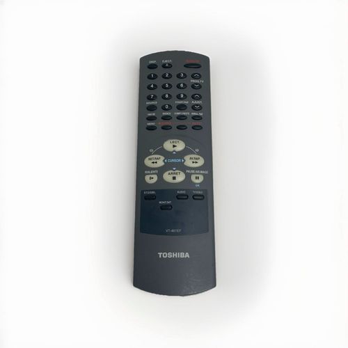 Télécommande Toshiba VT-401EF d'origine Pour Magnétoscope VHS - Très Bon État
